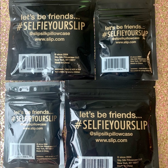 4 Slip Scrunchies! NOT SOLD IN STORES - Picture 2 of 2